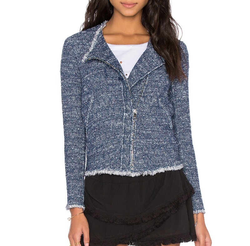 Revolve Generation Love Hayley Tweed Jacket Size Medium Retail $334